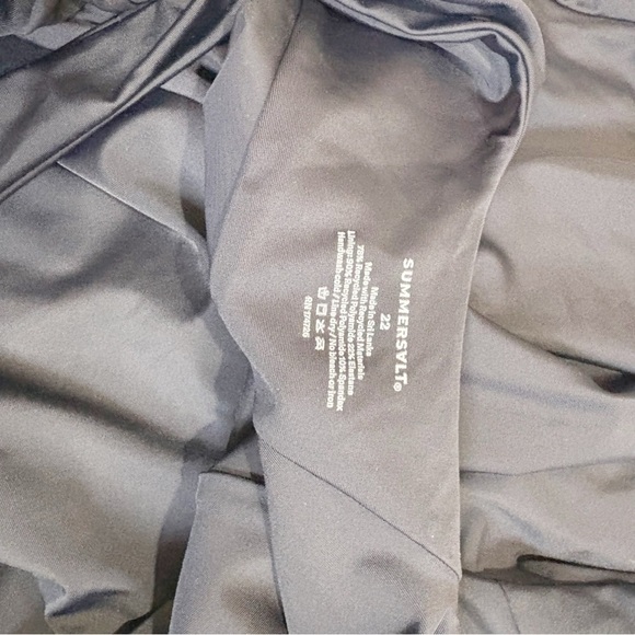 Summersalt The Sidestroke One Piece Swimsuit Size 22 Sea Urchin Black NWOT - Picture 13 of 16